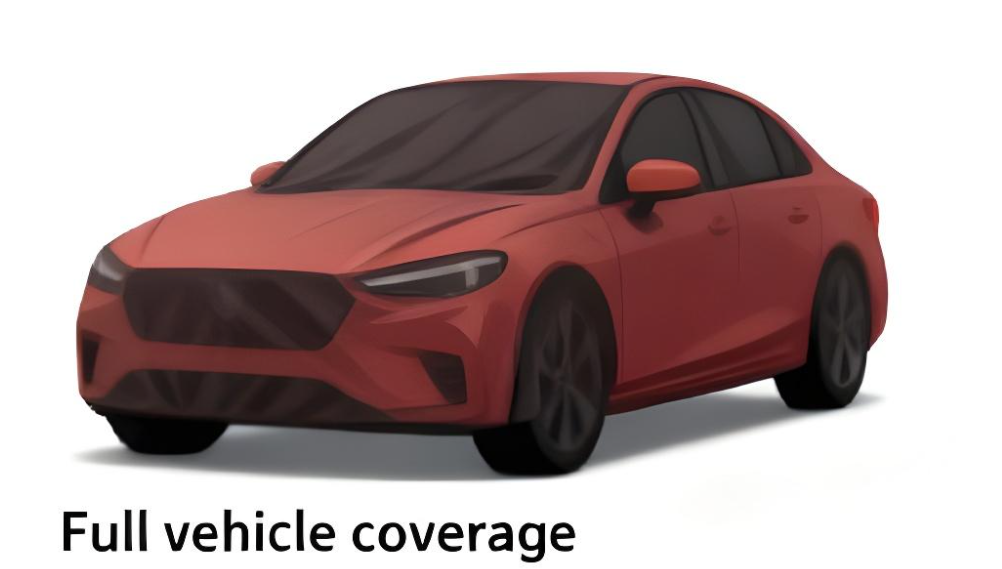 Full vehicle coverage – wrap every painted exterior surface